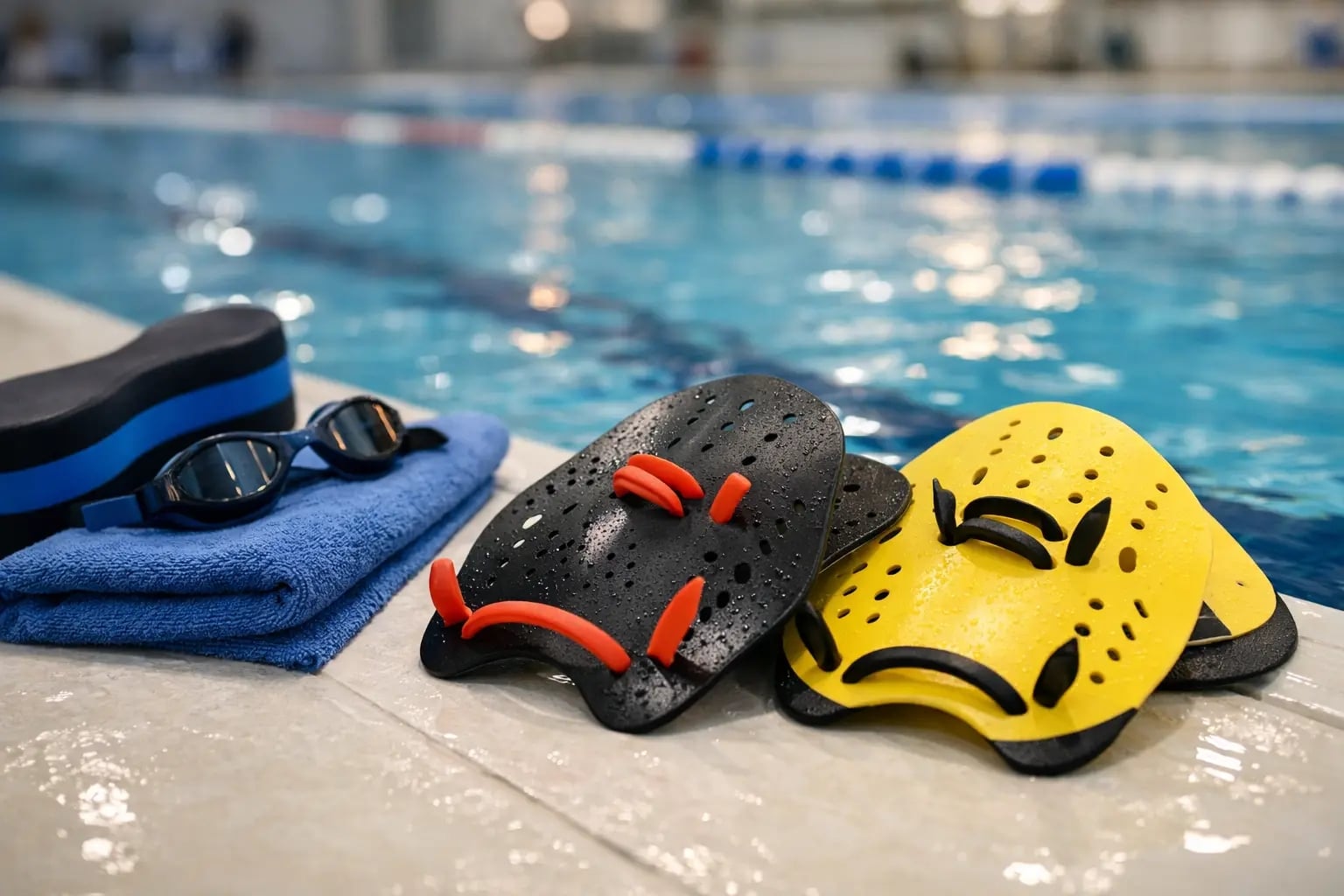 come scegliere le palette nuoto